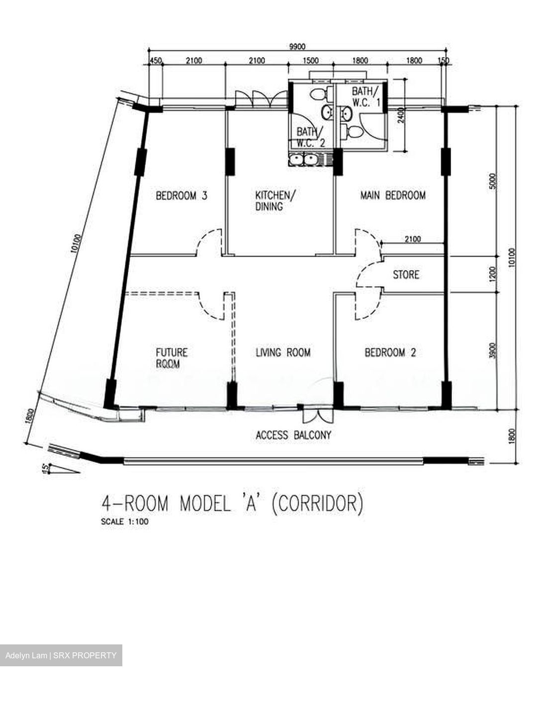 Blk 353 Choa Chu Kang Central (Choa Chu Kang), HDB 4 Rooms #579163321